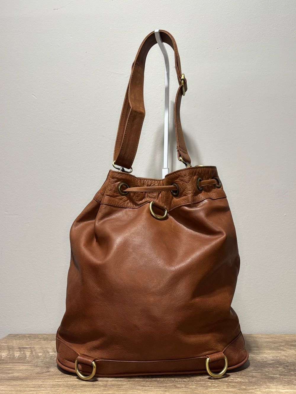 Bali Elf Convertible Leather Backpack - Picture 9 of 14